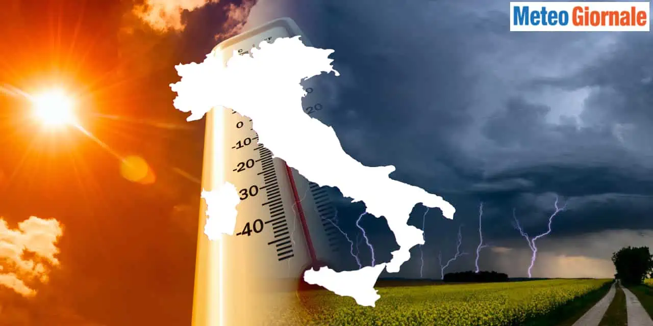 Meteo weekend con più sole e più caldo ma temporali in agguato ecco