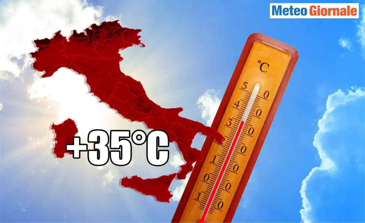 ottobre caldo sino 35 gradi