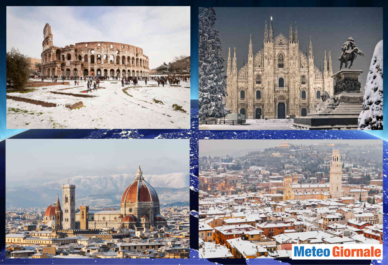 Meteo dicembre freddo con rischio neve. Vari indici di comportamento del clima sono favorevoli.