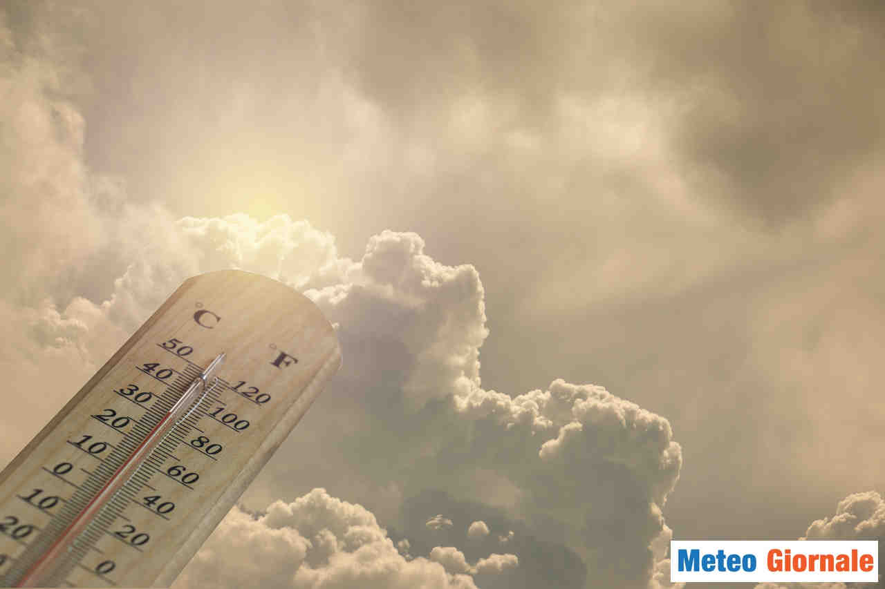 Meteo d'Aprile oscurato da frequente nuvolosità.