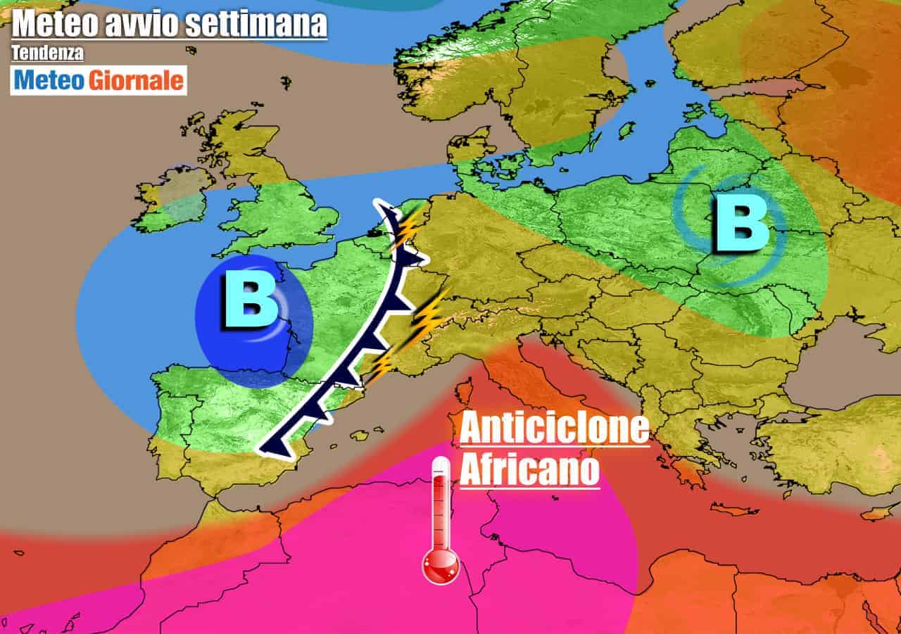 Italia al caldo per fine giugno