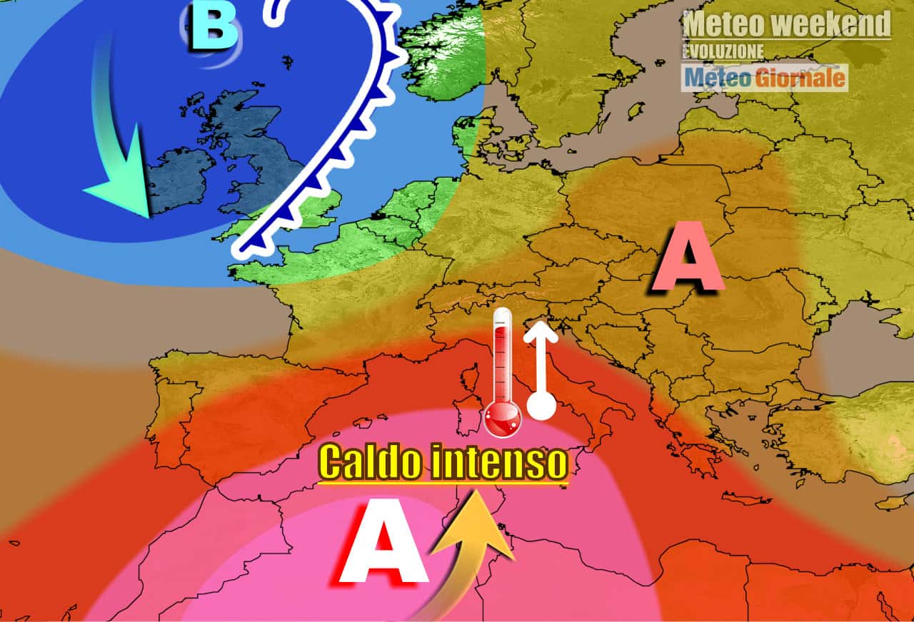 Weekend di grande caldo e meteo stabile