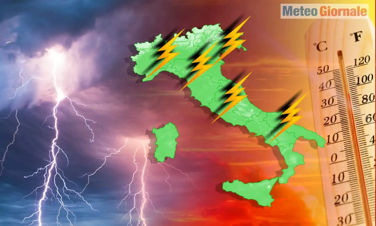 Caldo Record Stop, Il Ritorno Della Pioggia In Italia. Tendenza Su Dati ...