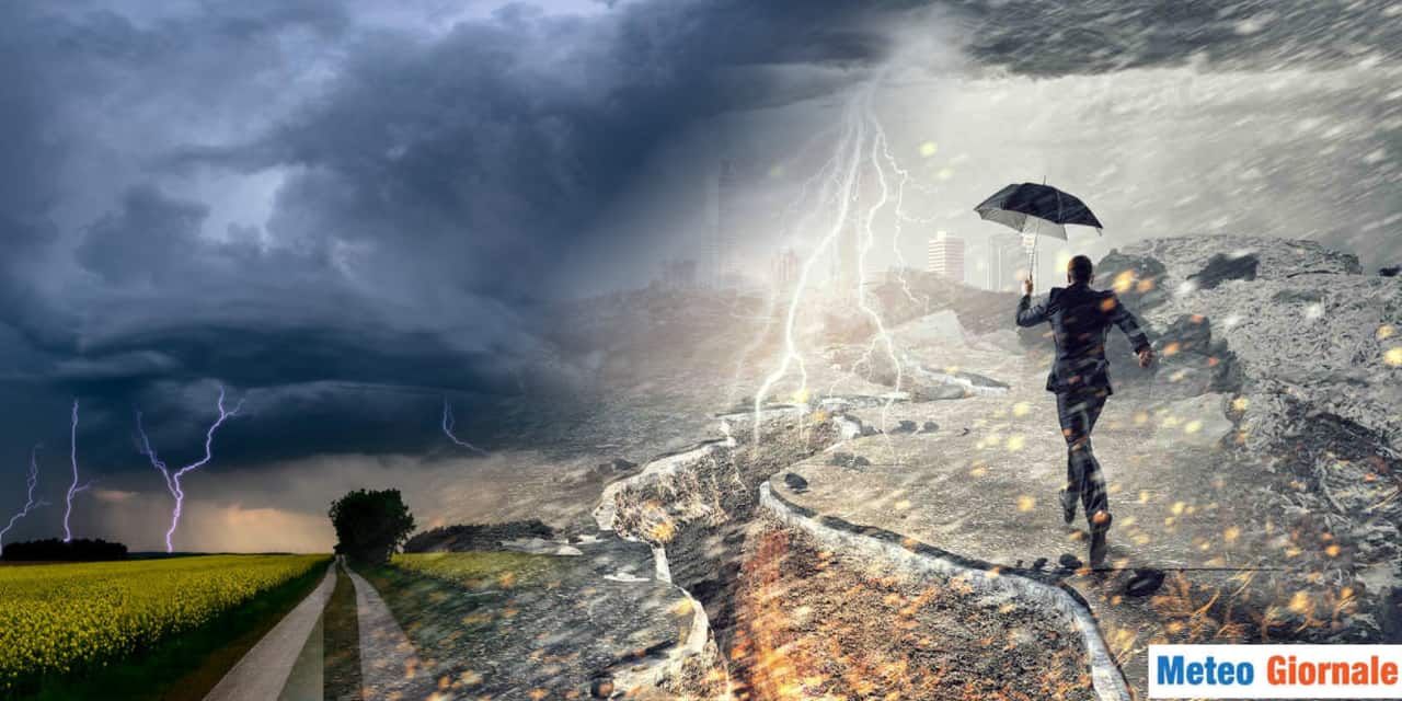 Meteo turbolento nel weekend