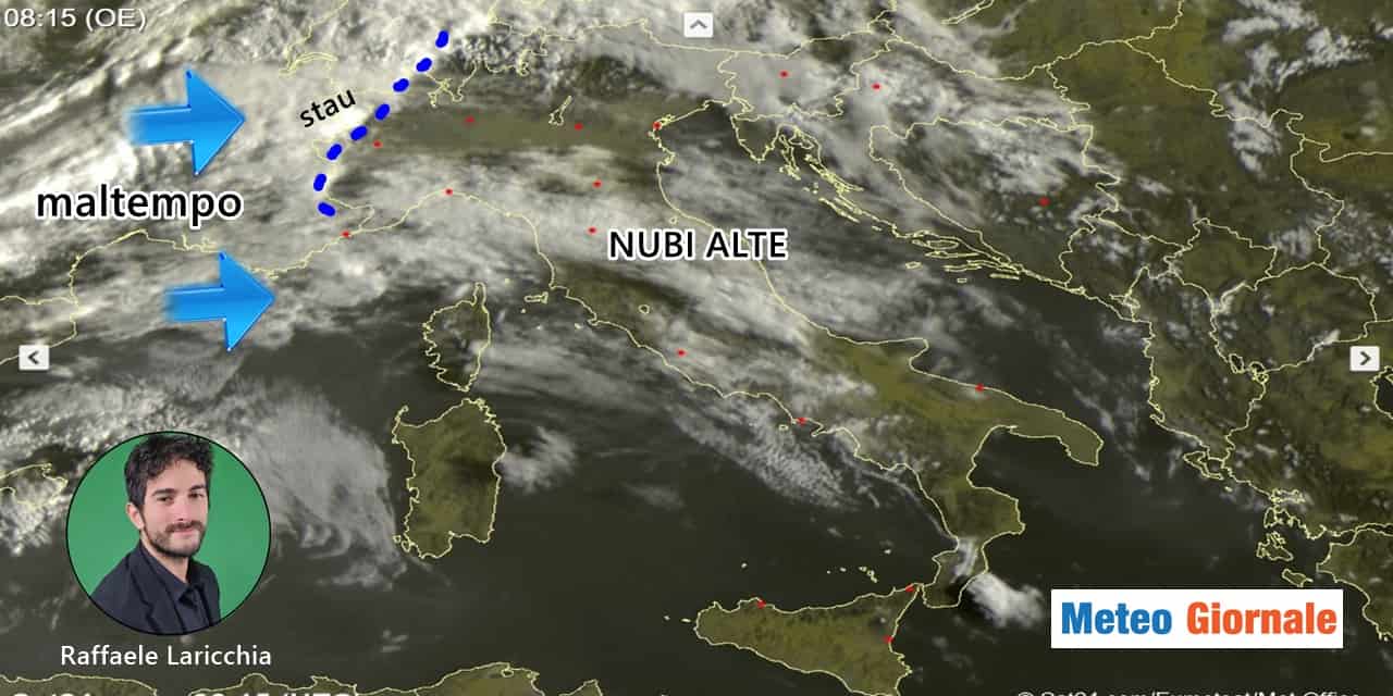 Meteo Ecco La Perturbazione In Arrivo Venti Forti Rovesci E Temporali Meteo Giornale