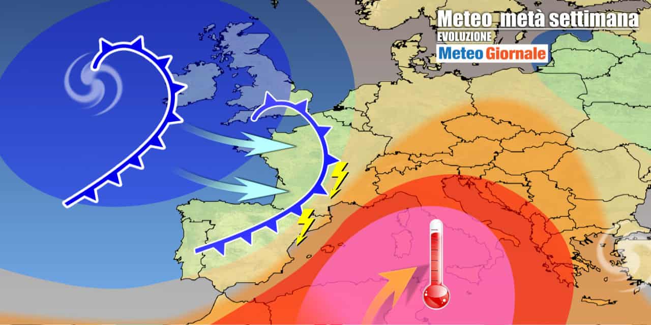 Dal caldo ai temporali a partire dal Nord da giovedì