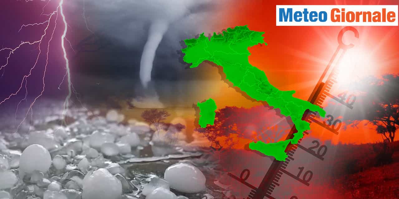 Temporali e grandine in arrivo al Nord, ma refrigerio limitato e temporaneo